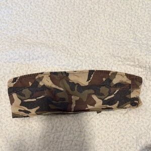 Camouflage tube top
